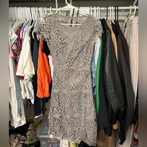 Lulus Bodycon Lace Dress
